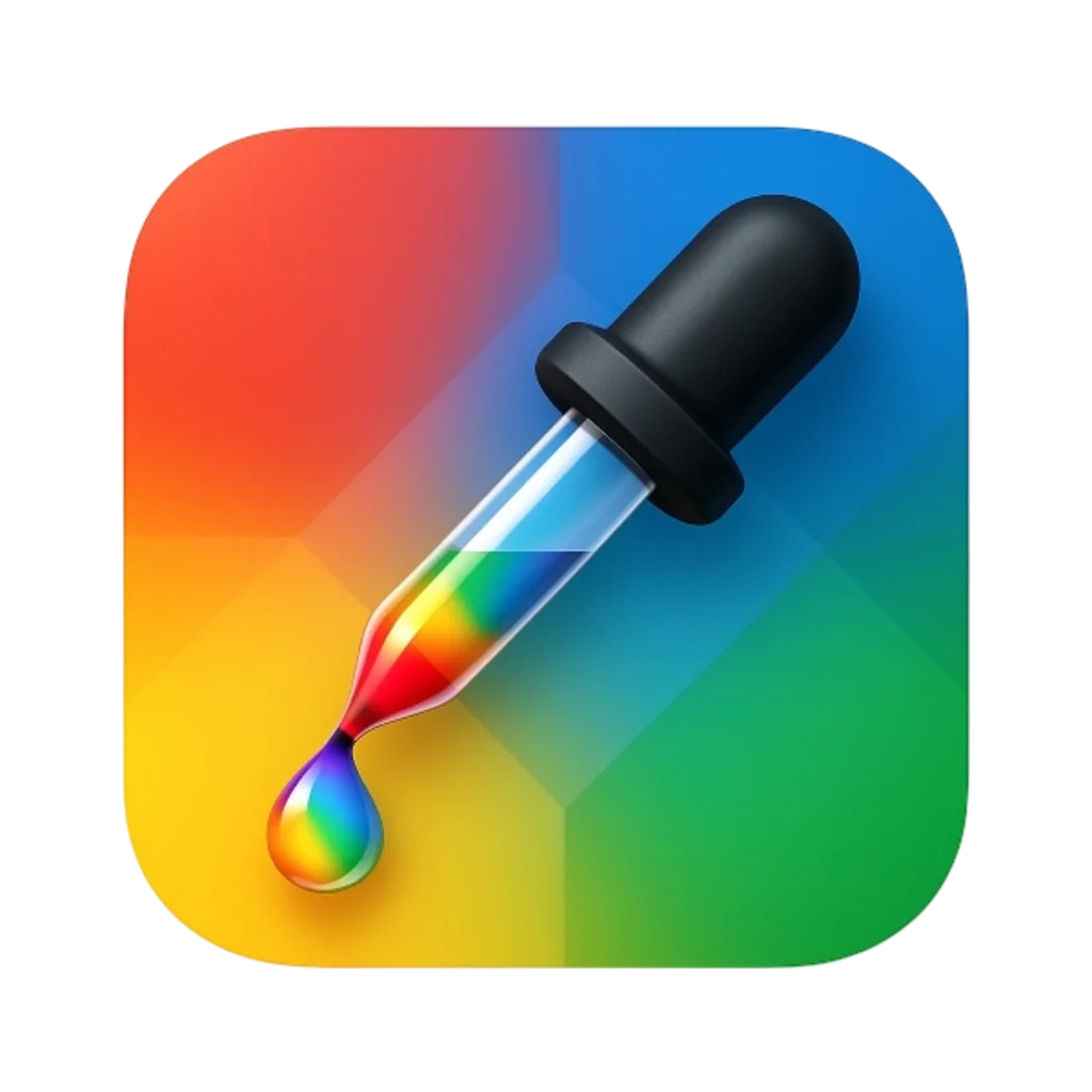 Paleta app icon - Professional color selection tool for macOS
