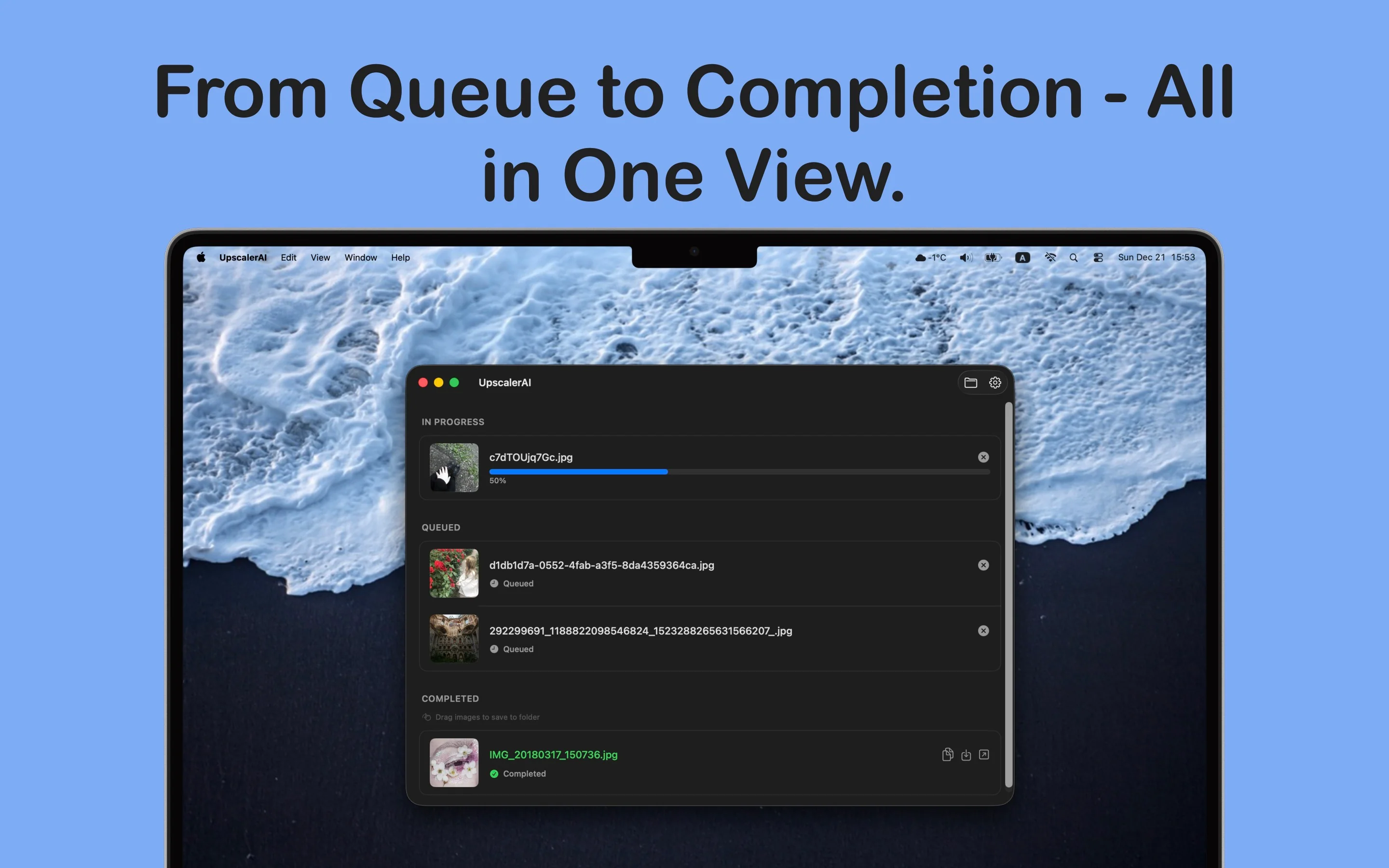 UpscalerAI before and after comparison of upscaled image